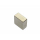 Ímã de neodímio bloco 25,4 x 25,4 x 12,7 mm - N42